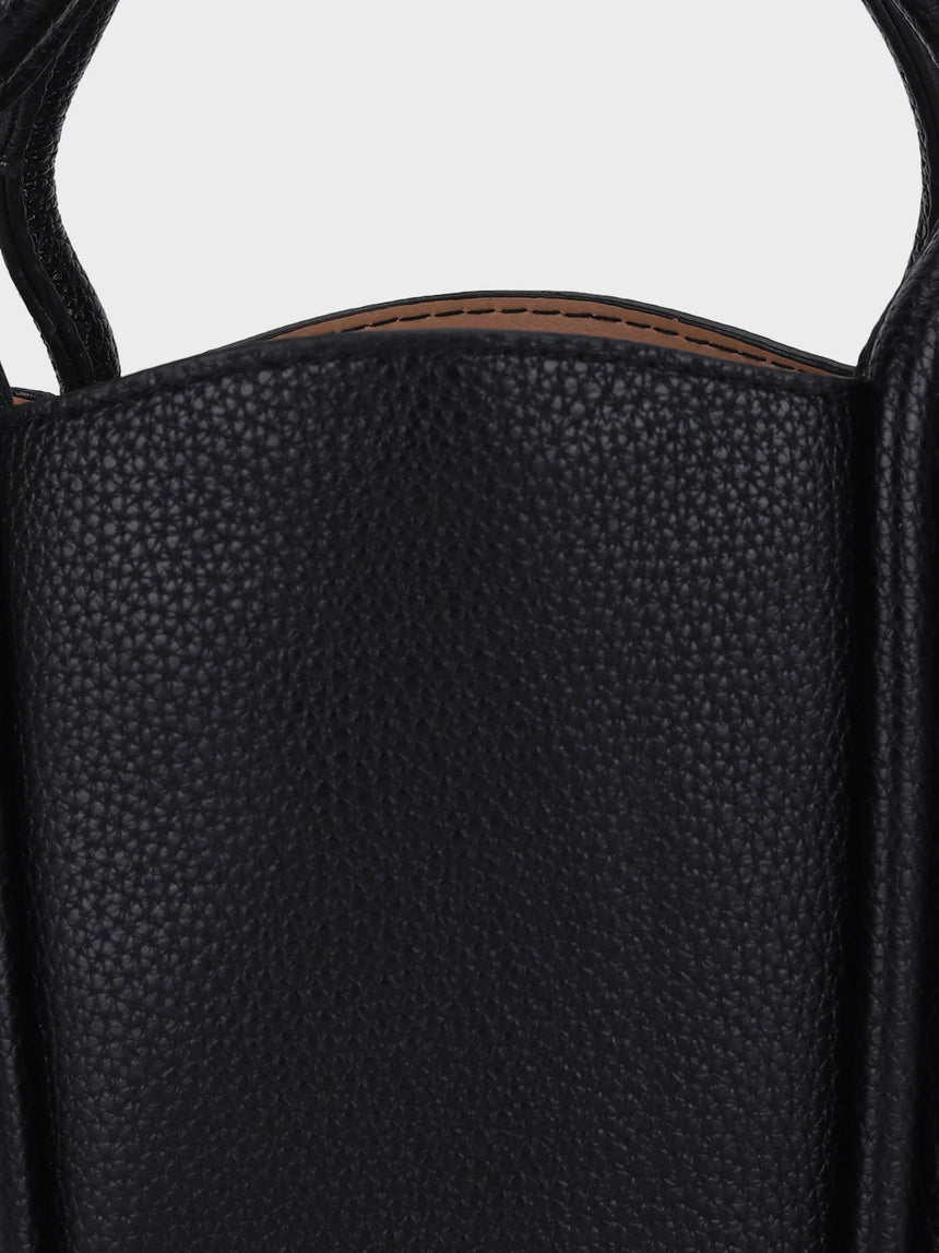 Barbara Black Bucket Handbag