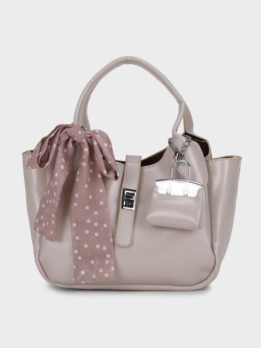 Clara Beige Bella Handbag