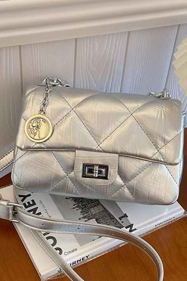 Nam Silver Sling Bag