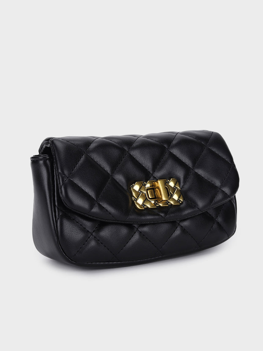 Athena Black Sling Bag
