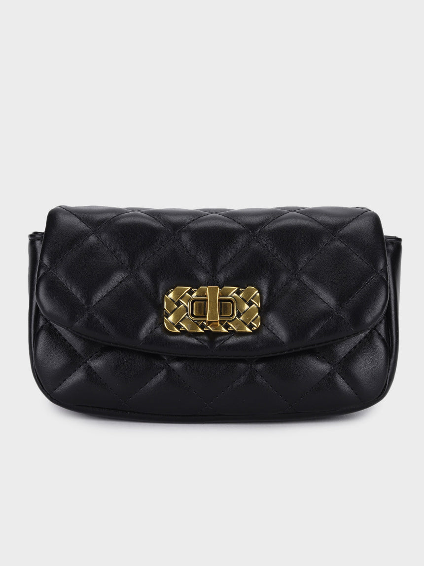 Athena Black Sling Bag