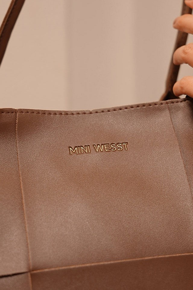 Evelyn Brown Tote Bag