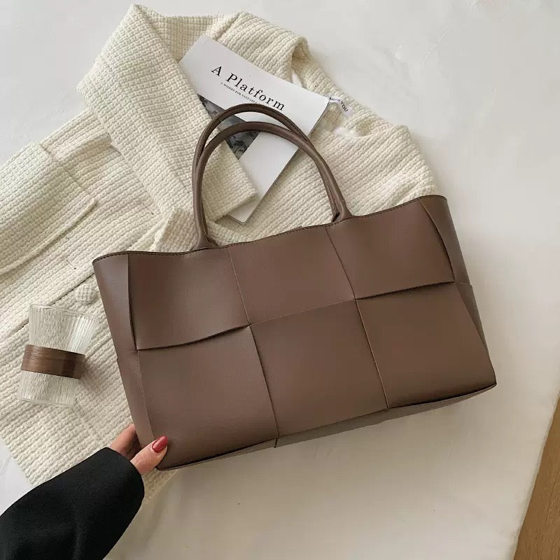 Evelyn Brown Tote Bag