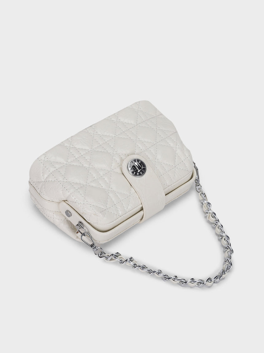 Sophia White Sling Bag