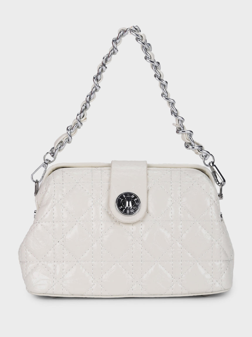 Sophia White Sling Bag