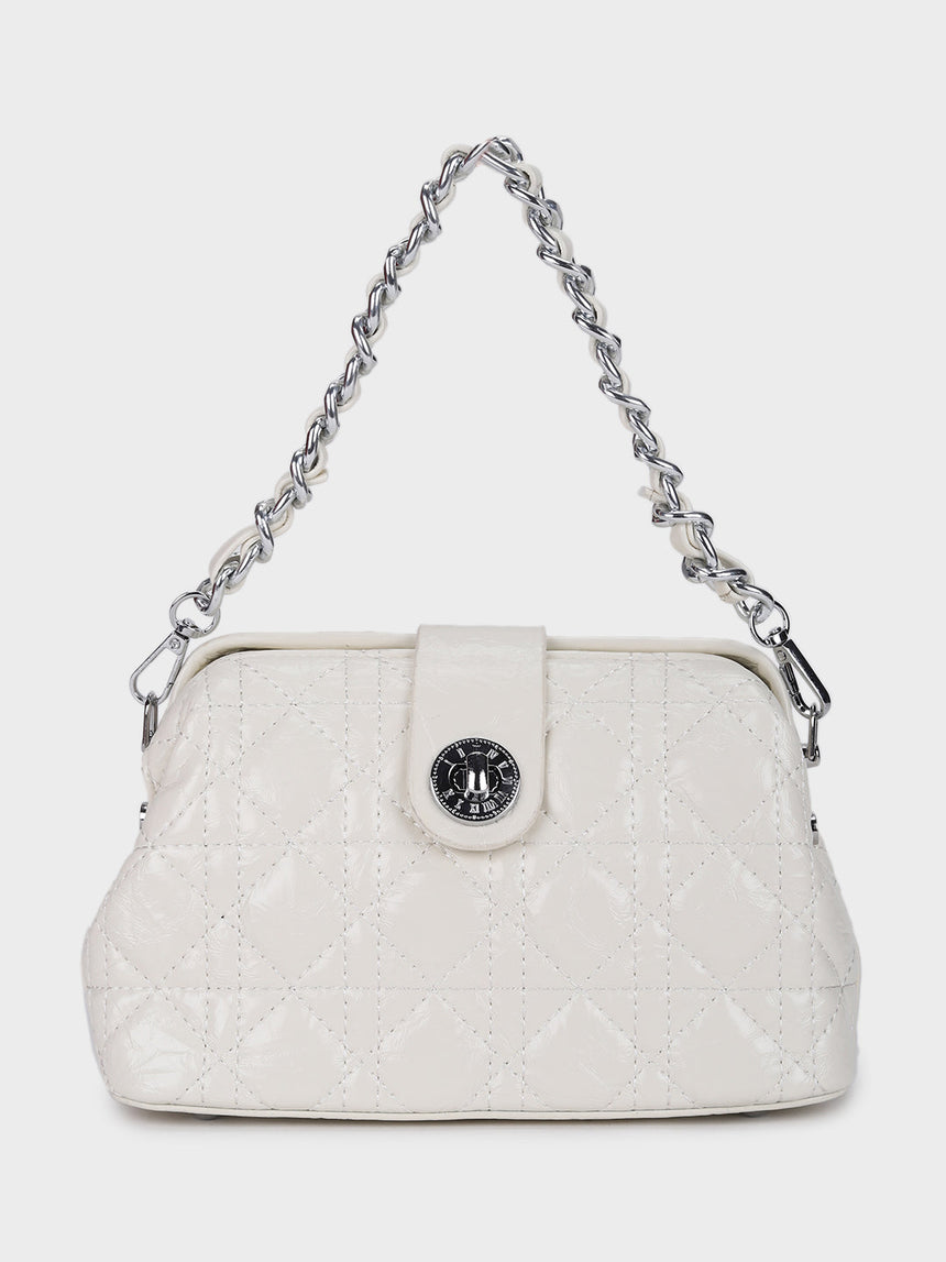Sophia White Sling Bag