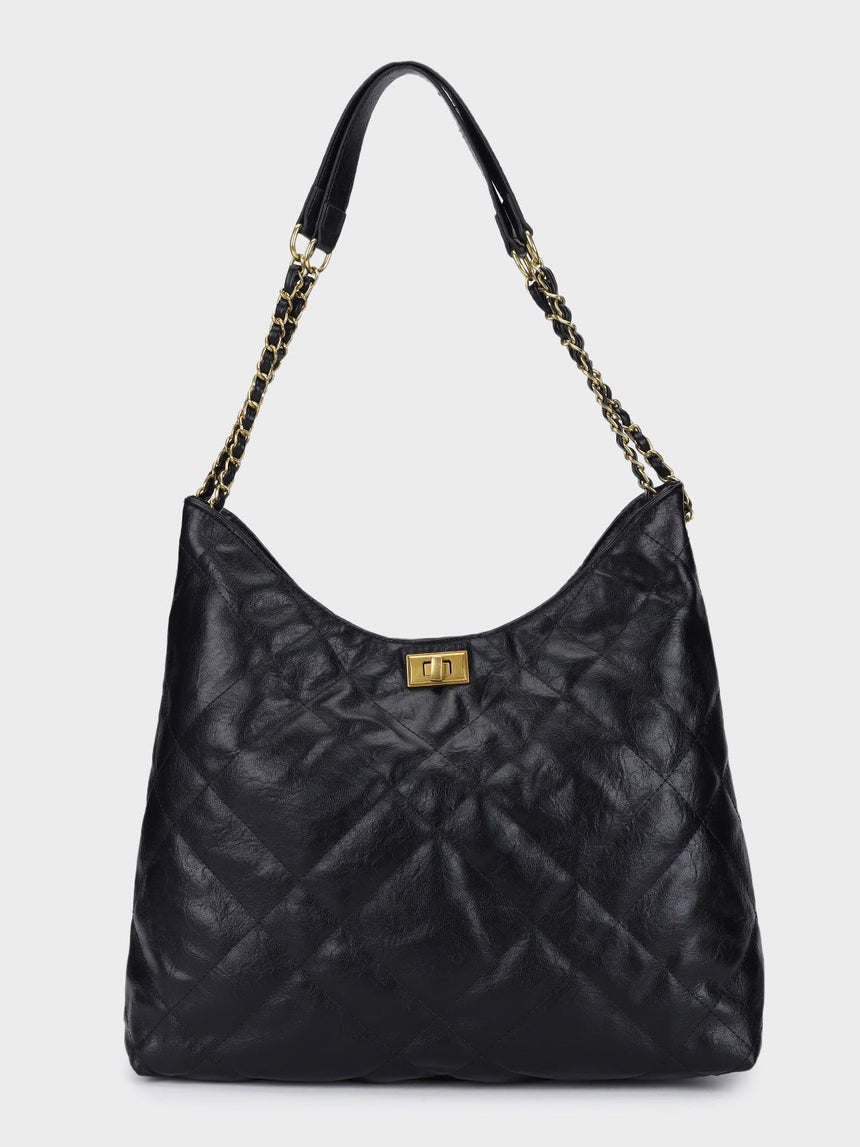 Cynthia Black Tote Bag