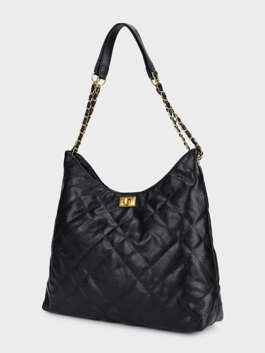 Cynthia Black Tote Bag