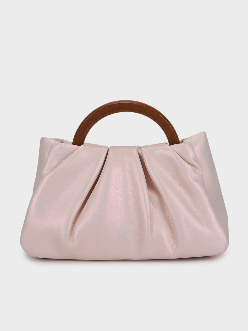 Esther Pink Handheld Clutch