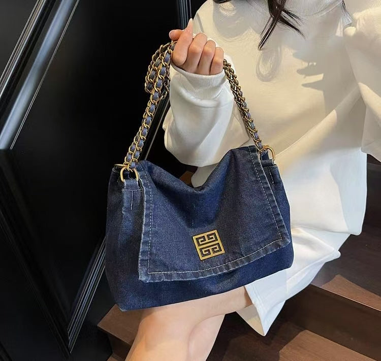 Savana Denim Handbag
