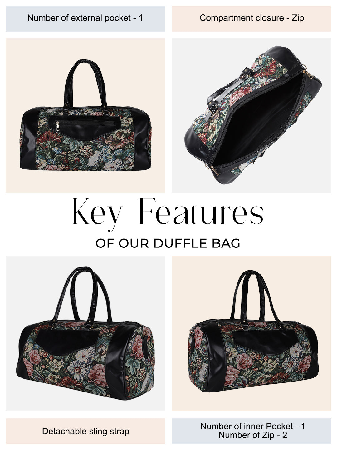 Rock N Roll Duffle Bag