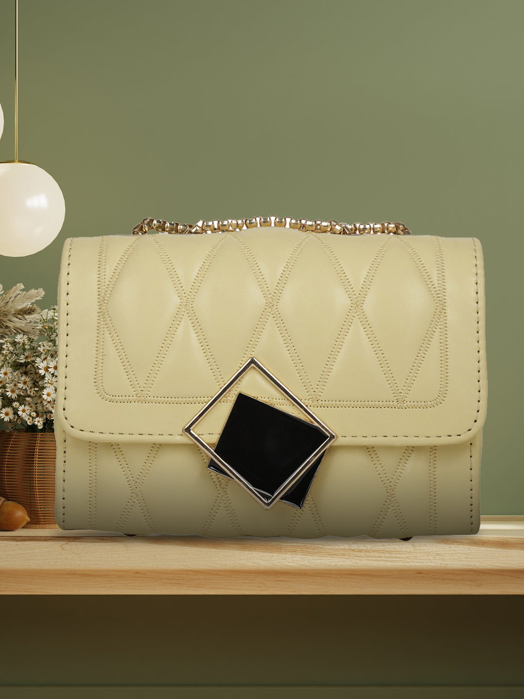 Carol Casual Solid Sling Bag