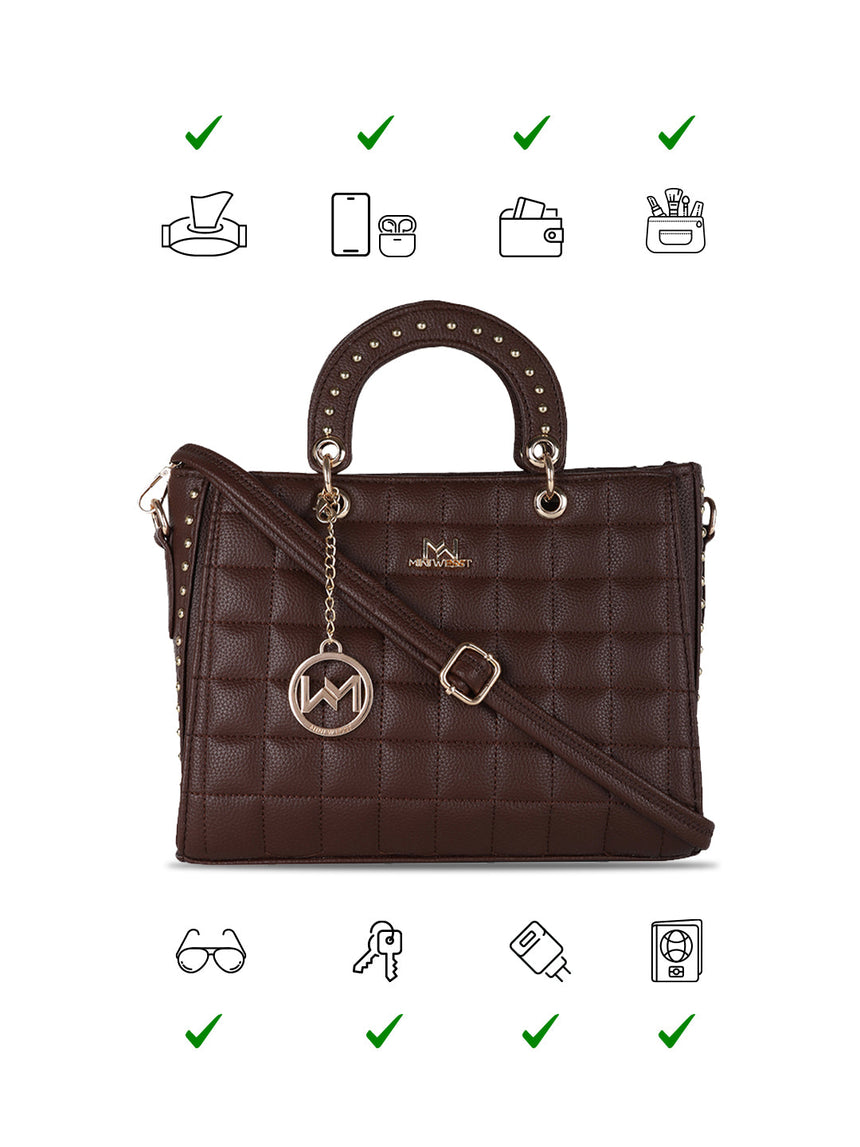 Arabian Night Brown Handbag