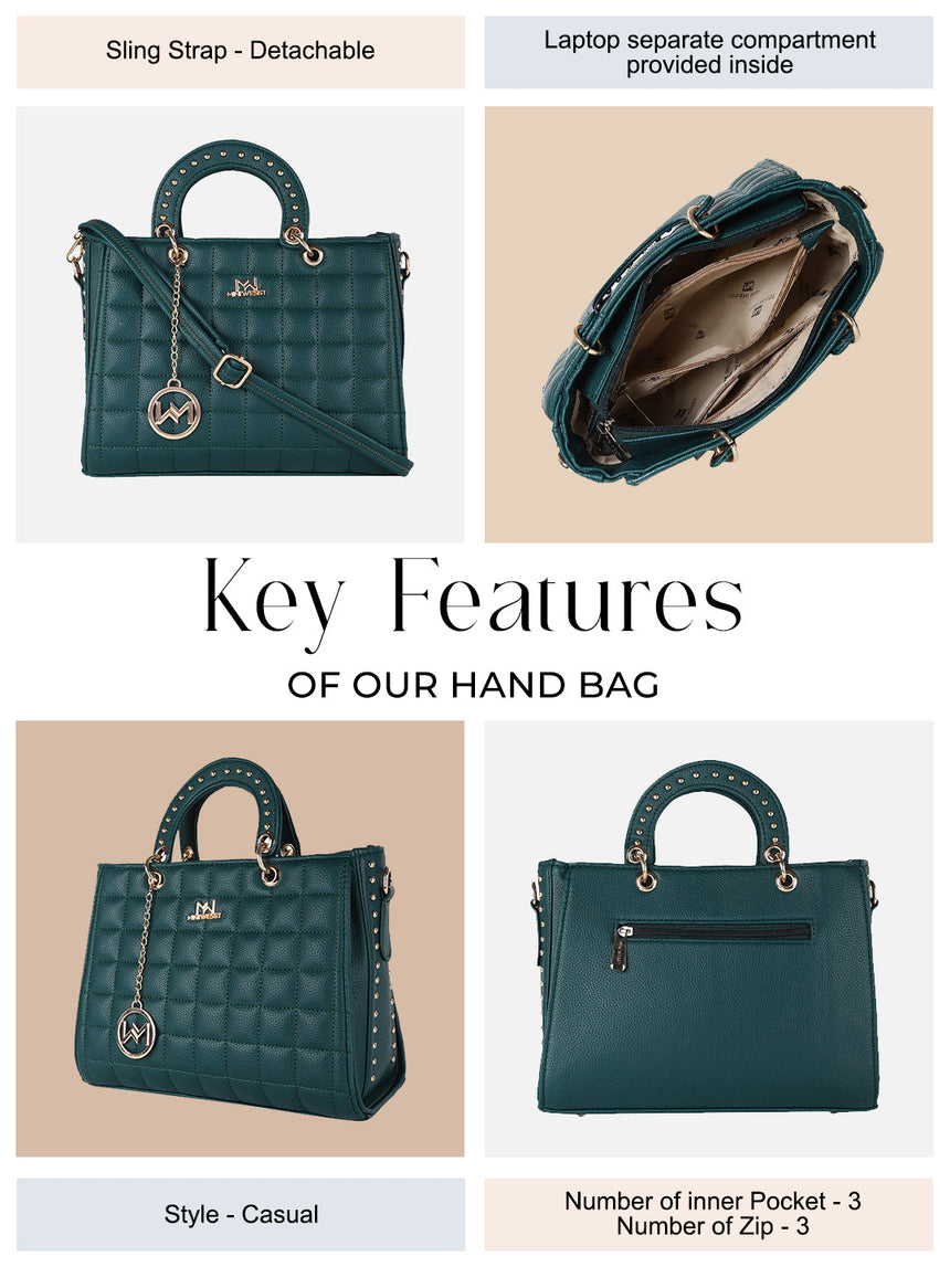 Arabian Night Green Handbag