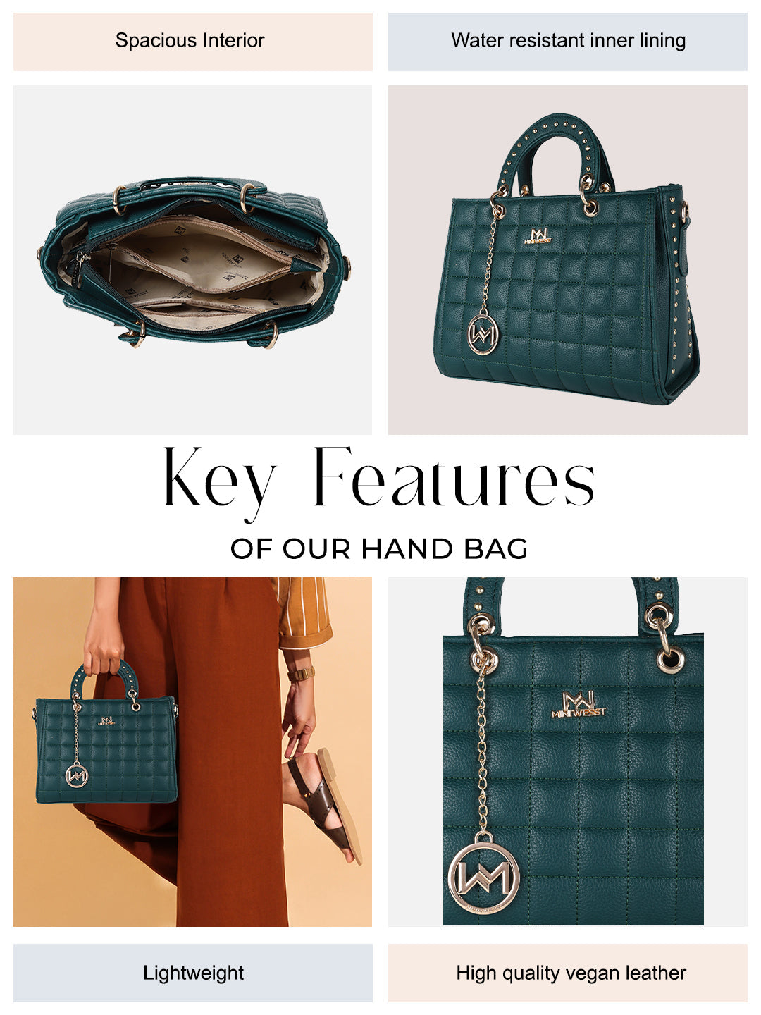 Arabian Night Green Handbag