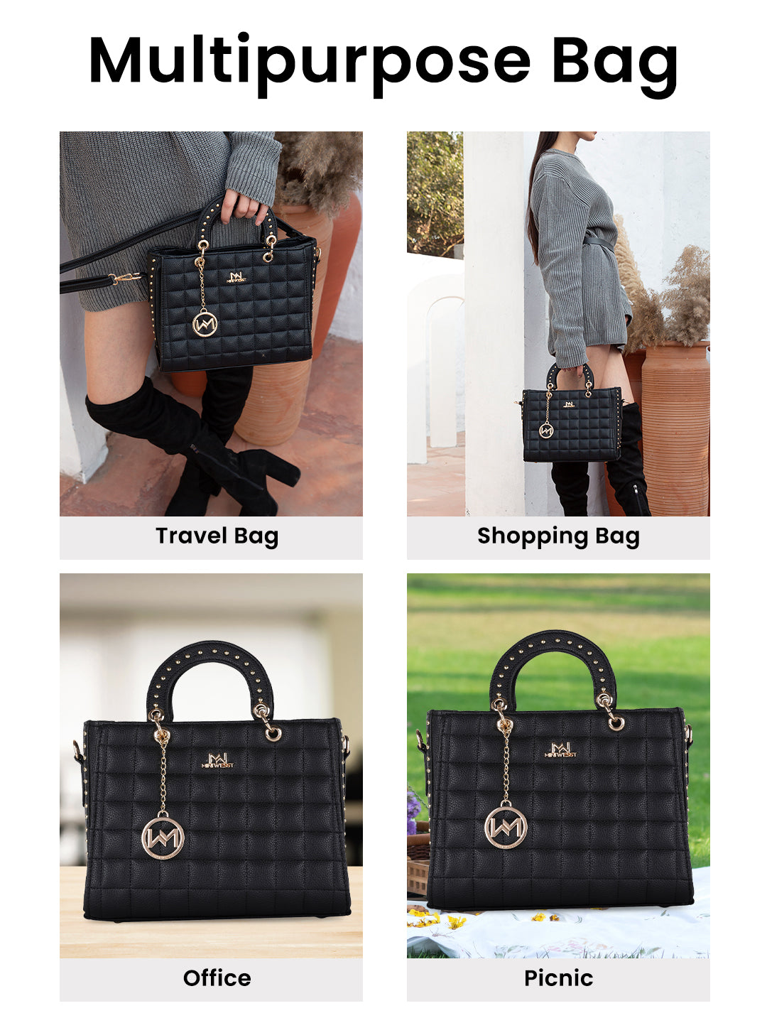 Arabian Night Black Handbag