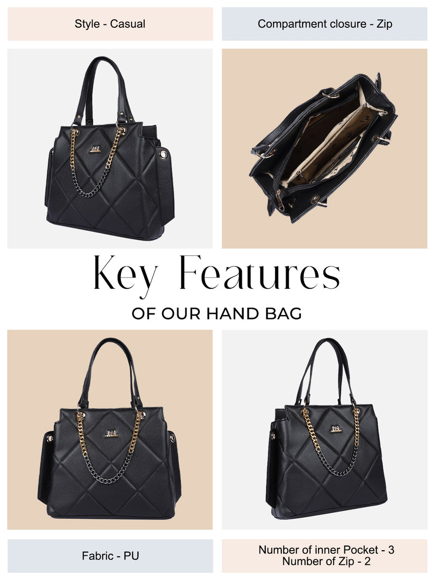 Boston Black Handbag