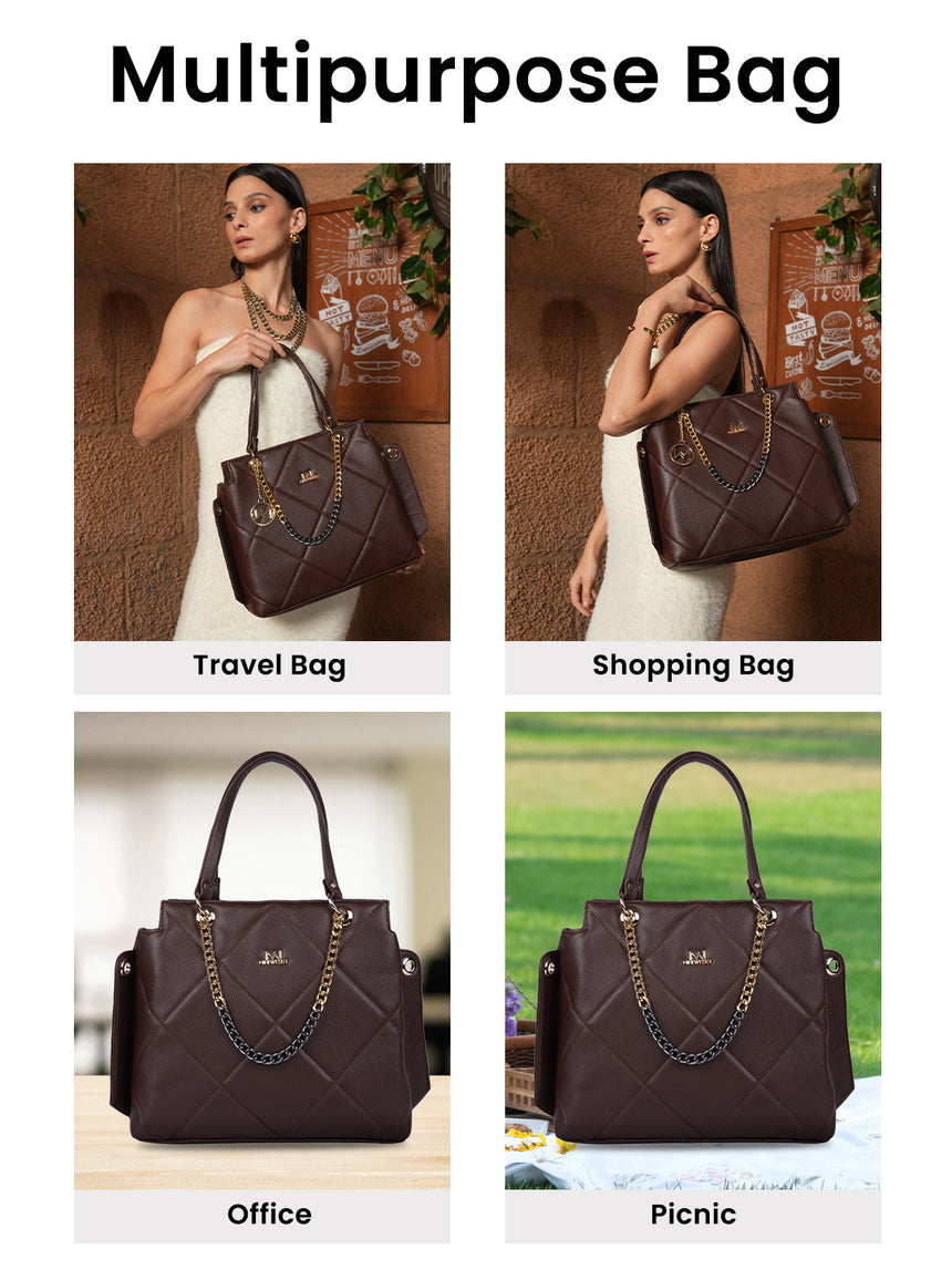 Boston Brown Handbag