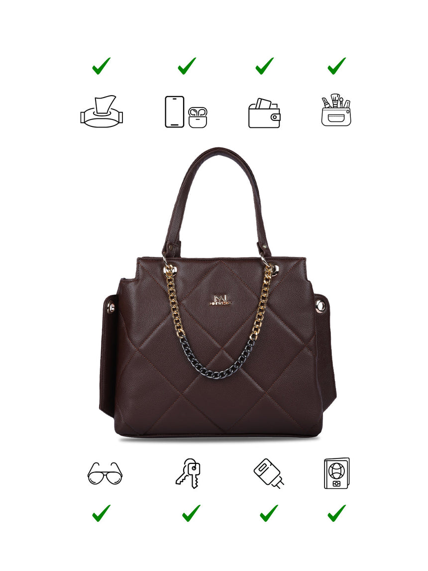 Boston Brown Handbag