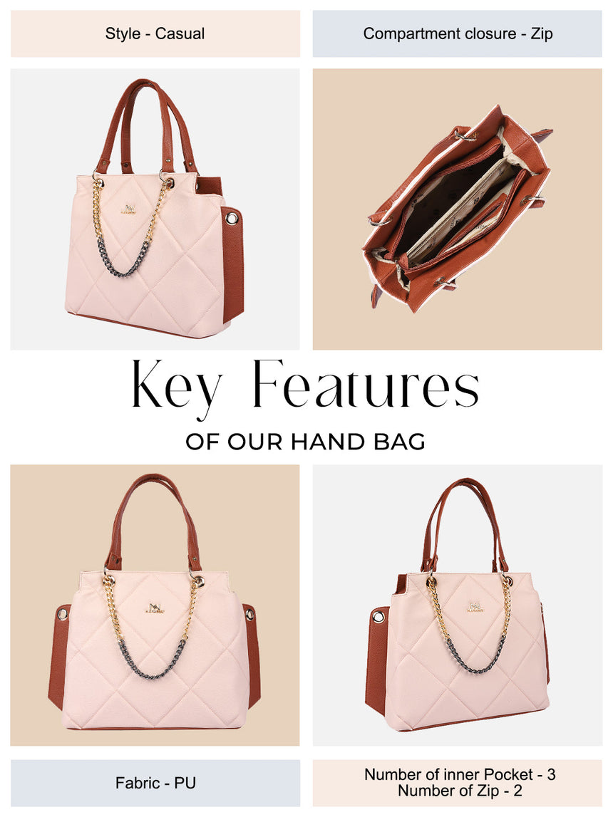 Boston Beige Handbag