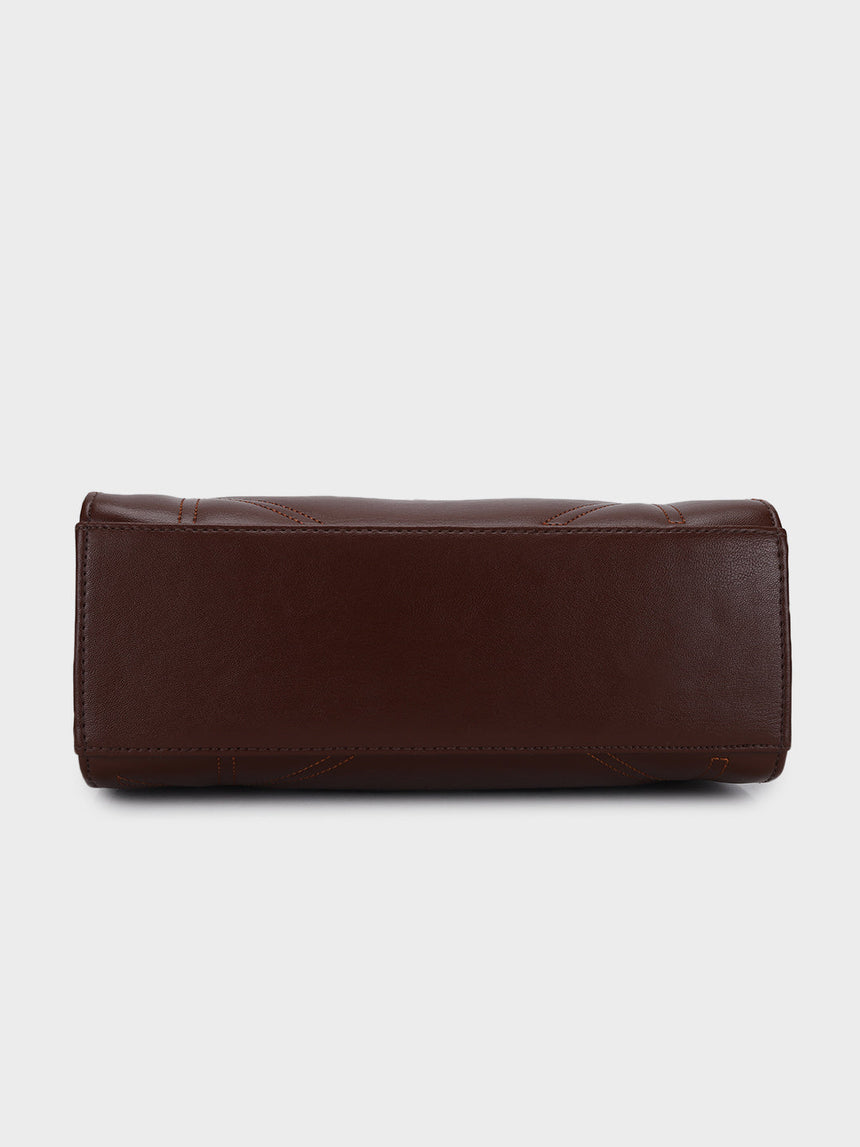 Jade Brown Mini Handbag