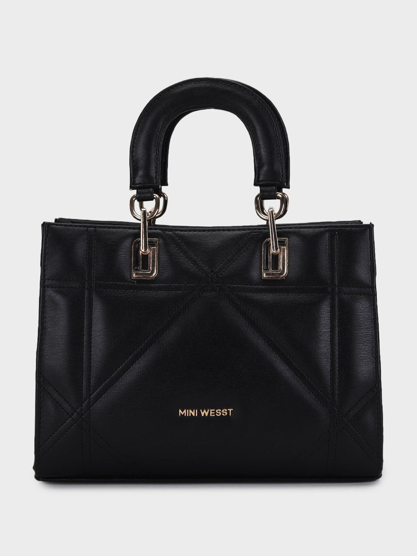 Jade Black Mini Handbag