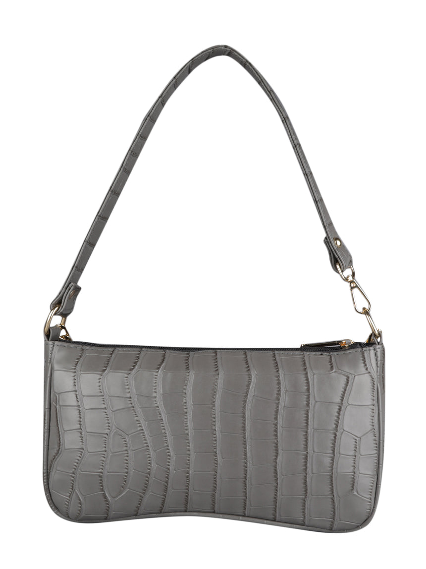 Women'S Grey Handbag
