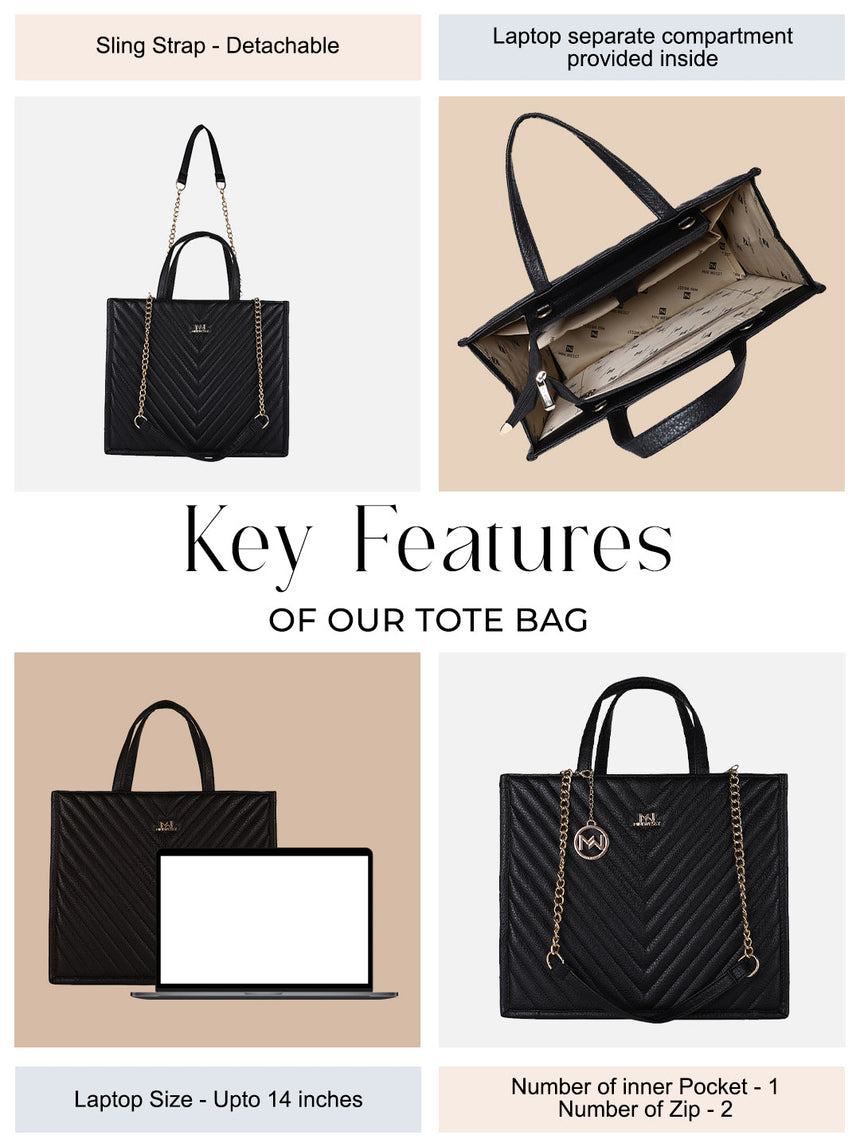Cambridge Black Tote