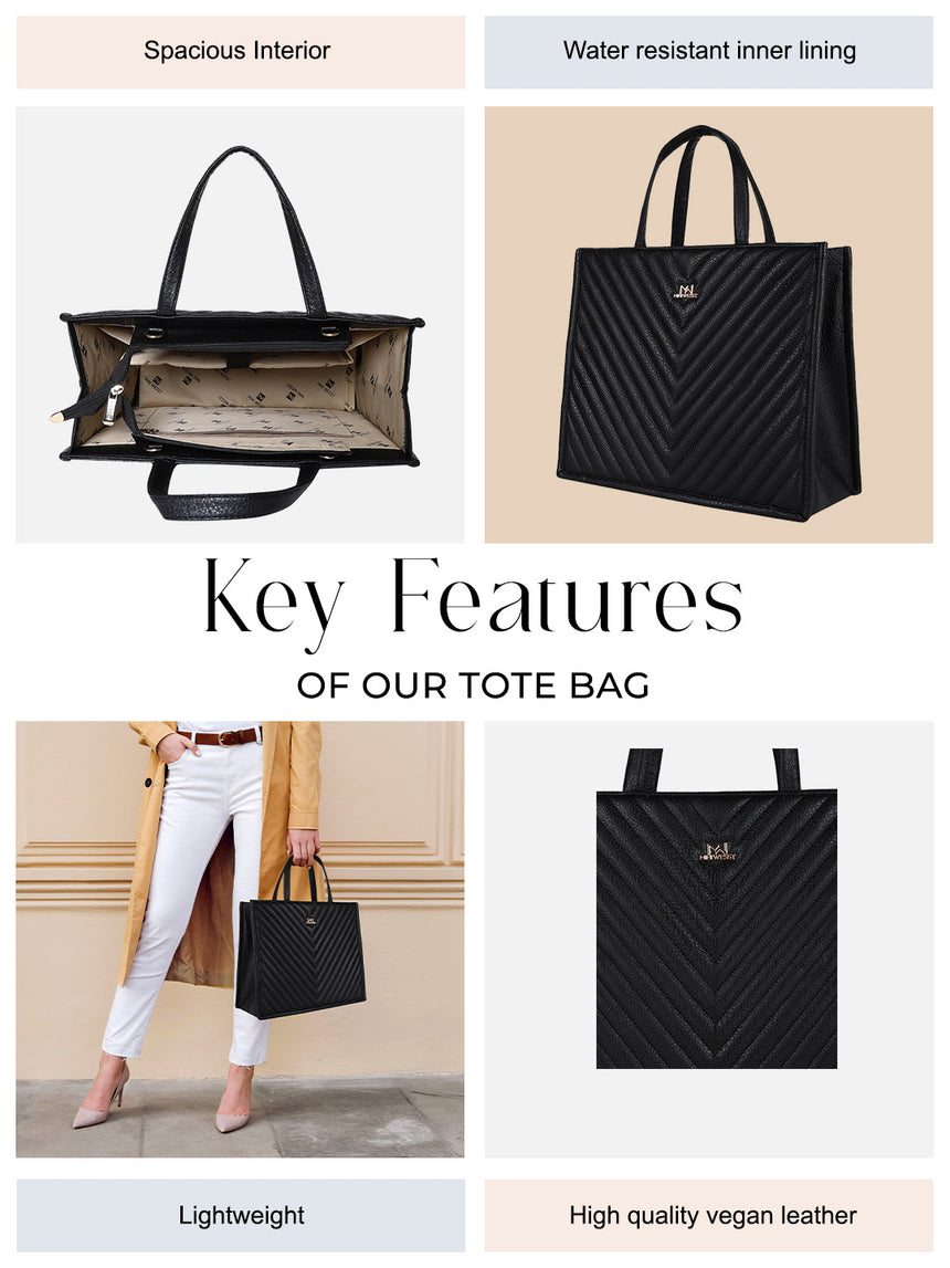 Cambridge Black Tote