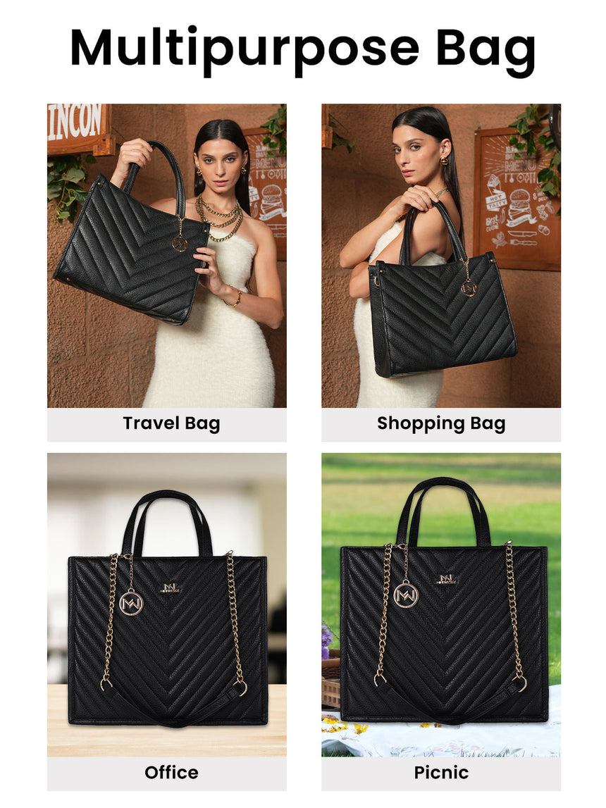 Cambridge Black Tote