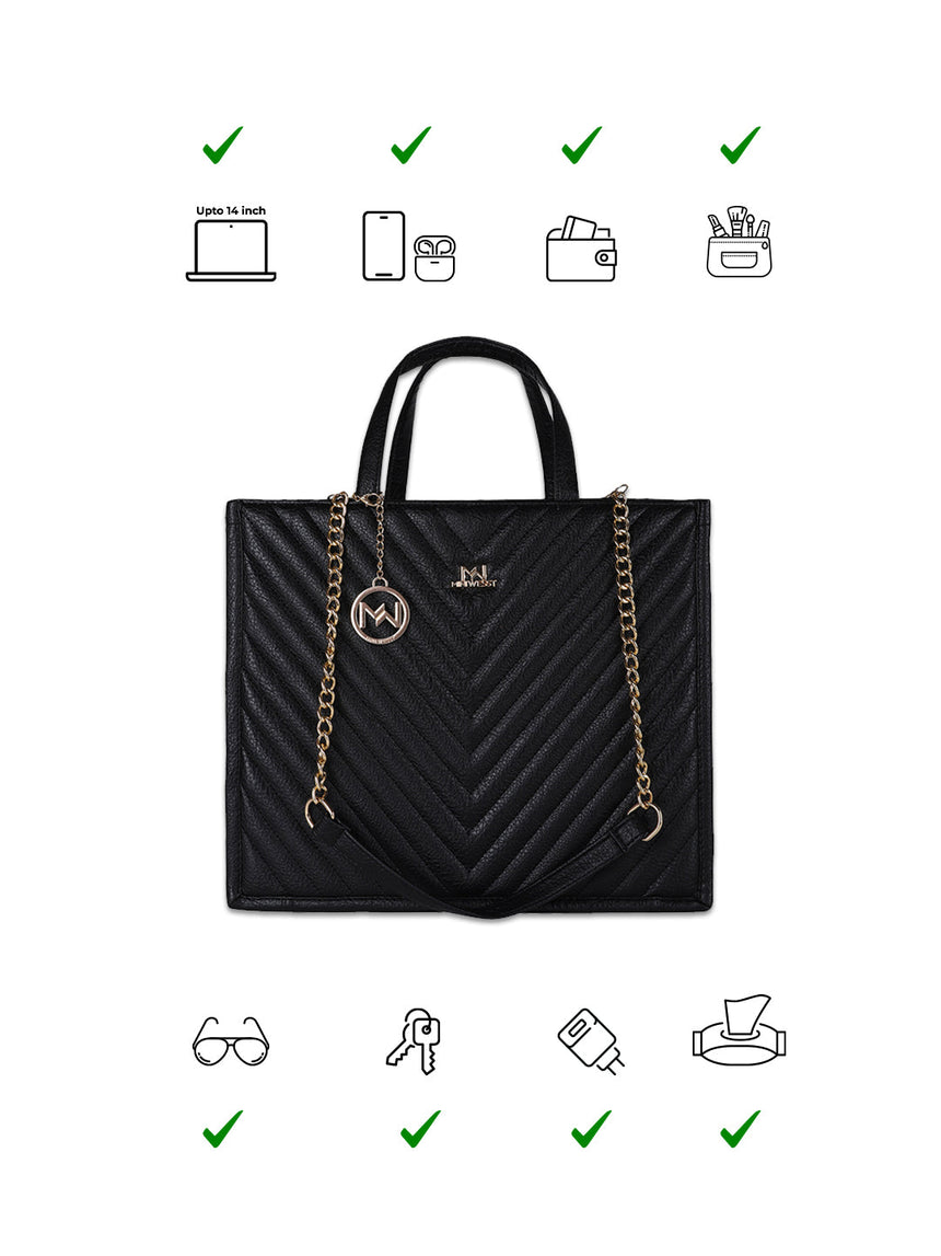 Cambridge Black Tote
