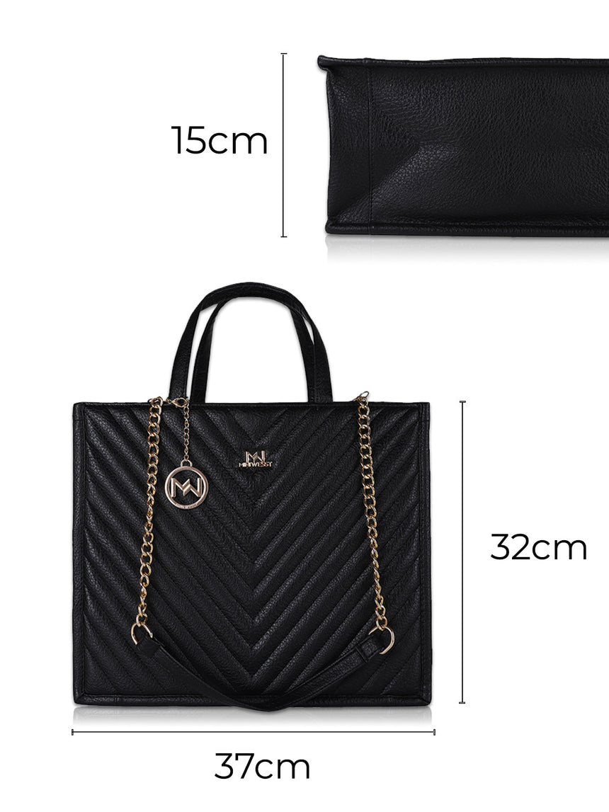 Cambridge Black Tote