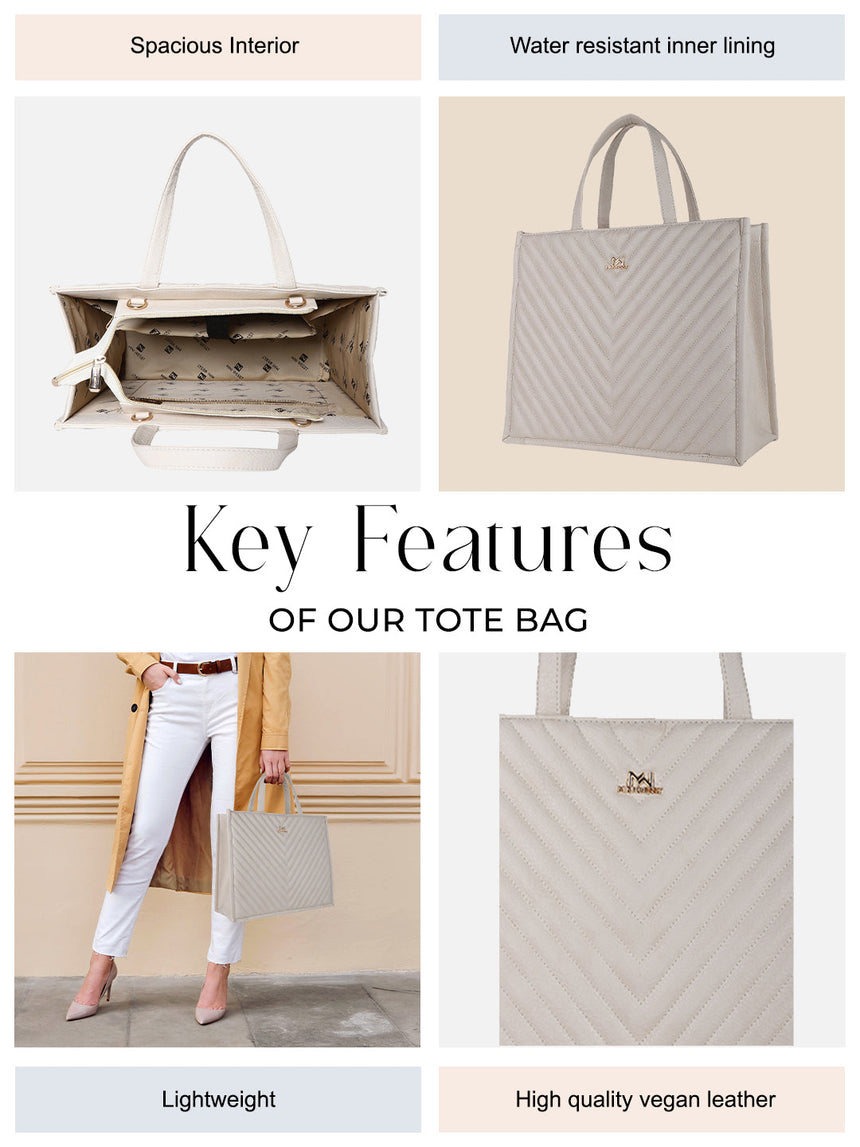 Cambridge White Tote