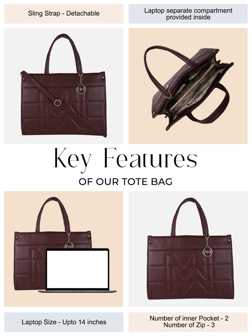 Melbourne Brown Tote