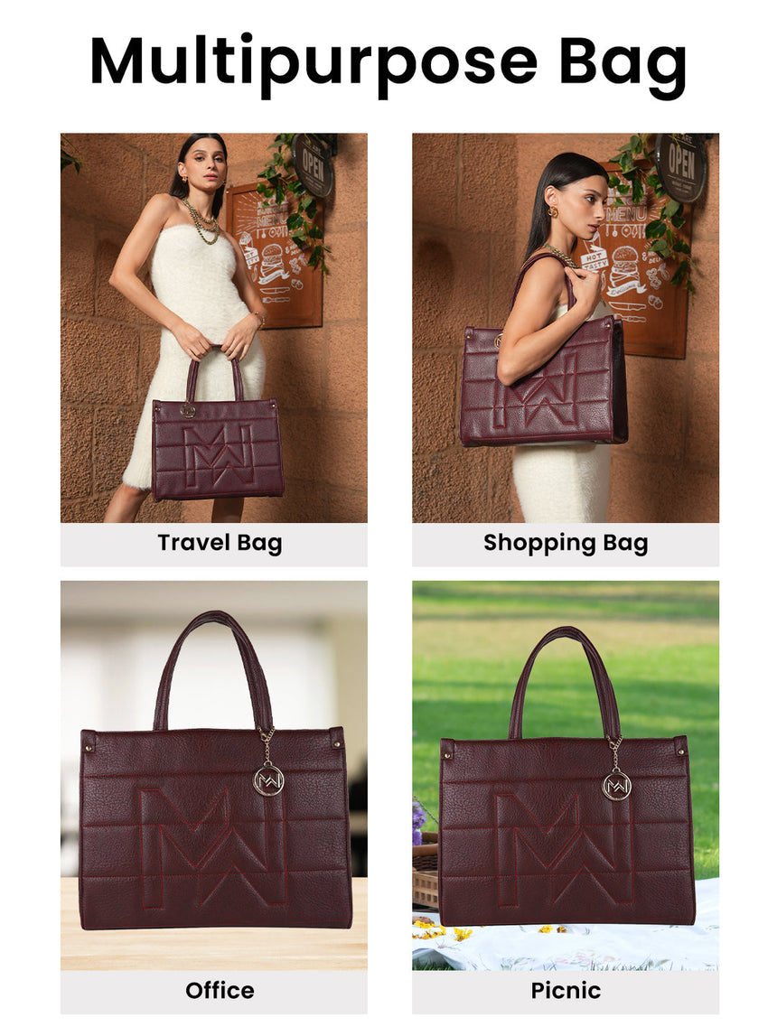Melbourne Brown Tote