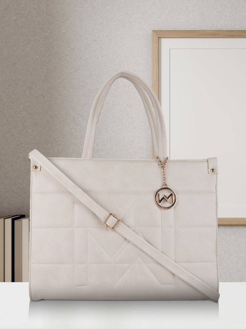 Melbourne White Tote