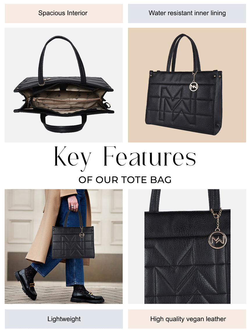 Melbourne Black Tote