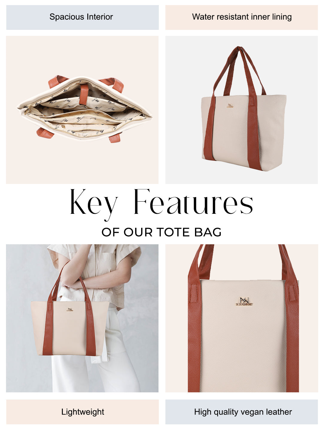 London Beige Tote