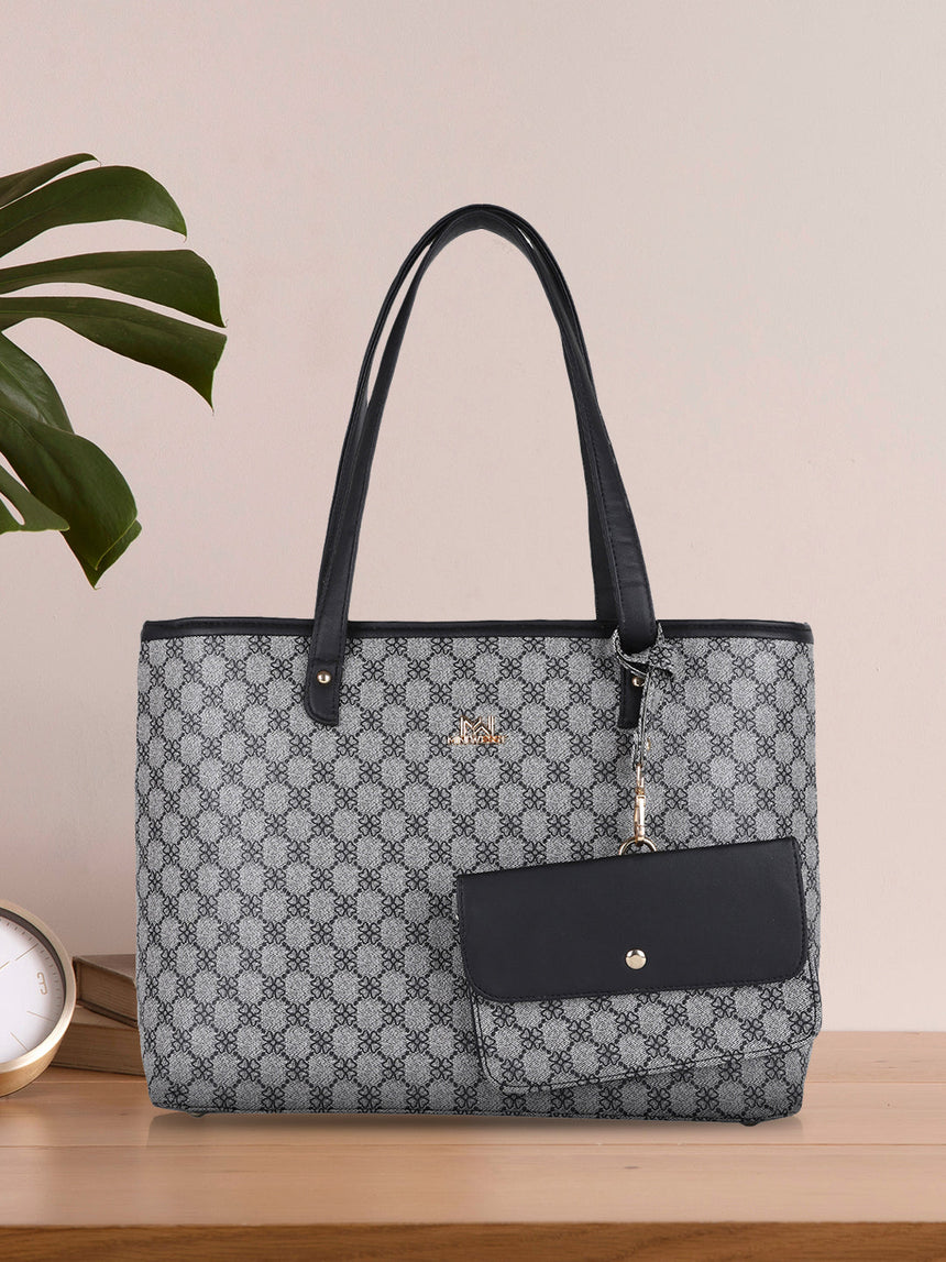 Miakoda Grey Tote