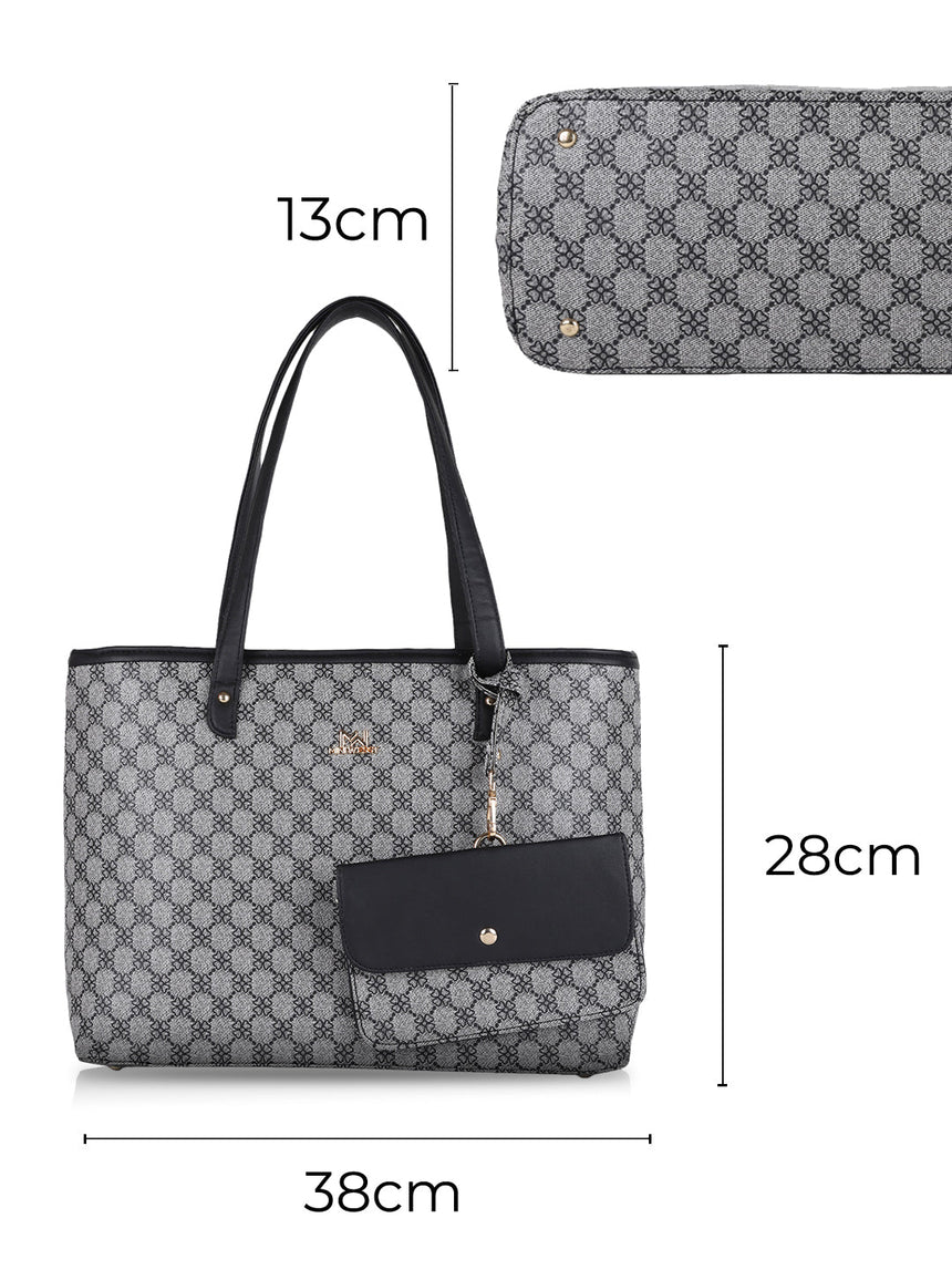 Miakoda Grey Tote