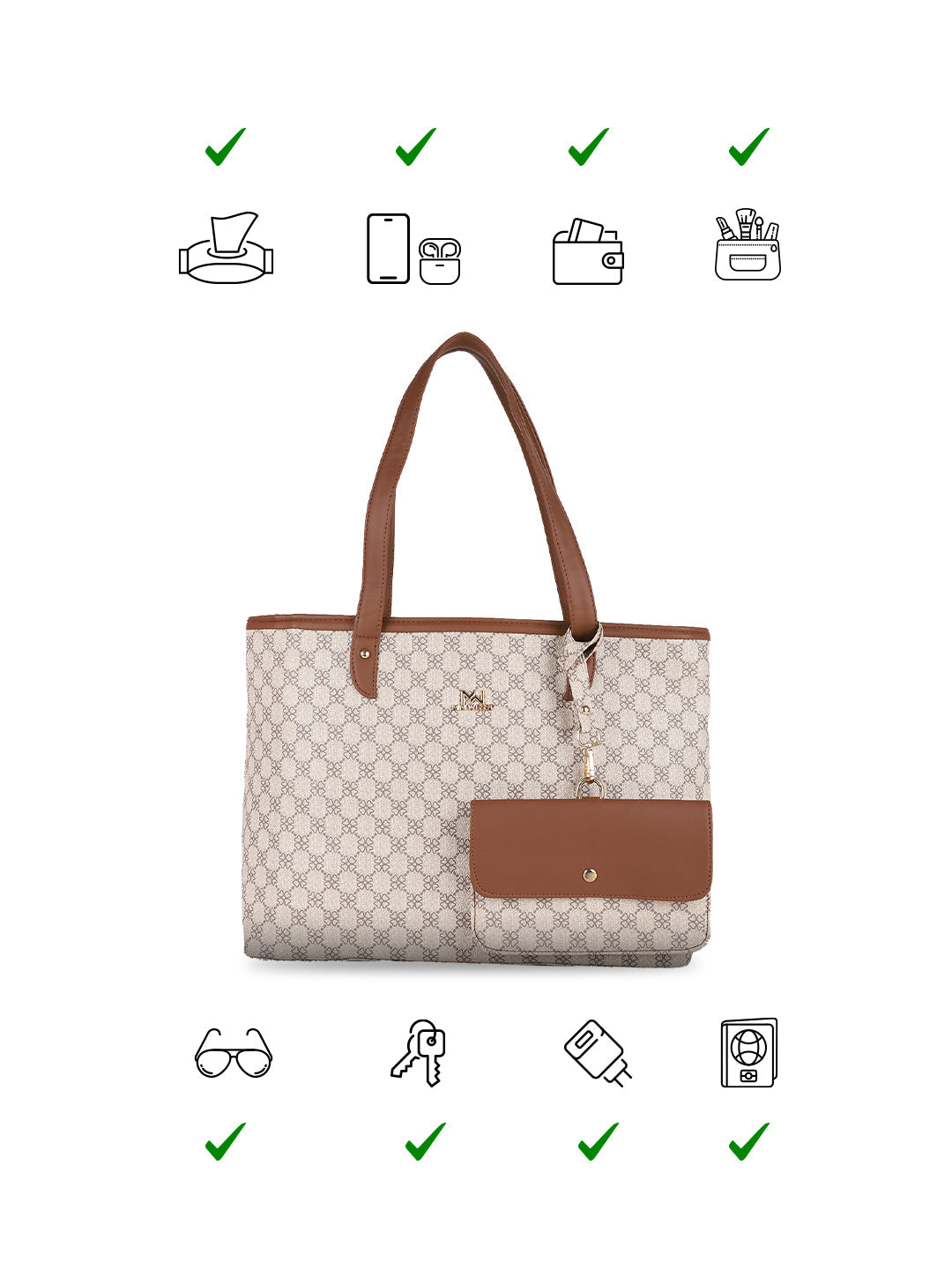 Miakoda Beige Tote
