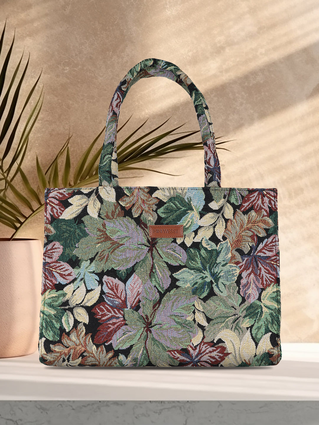 Leafy Affair Printed Tote