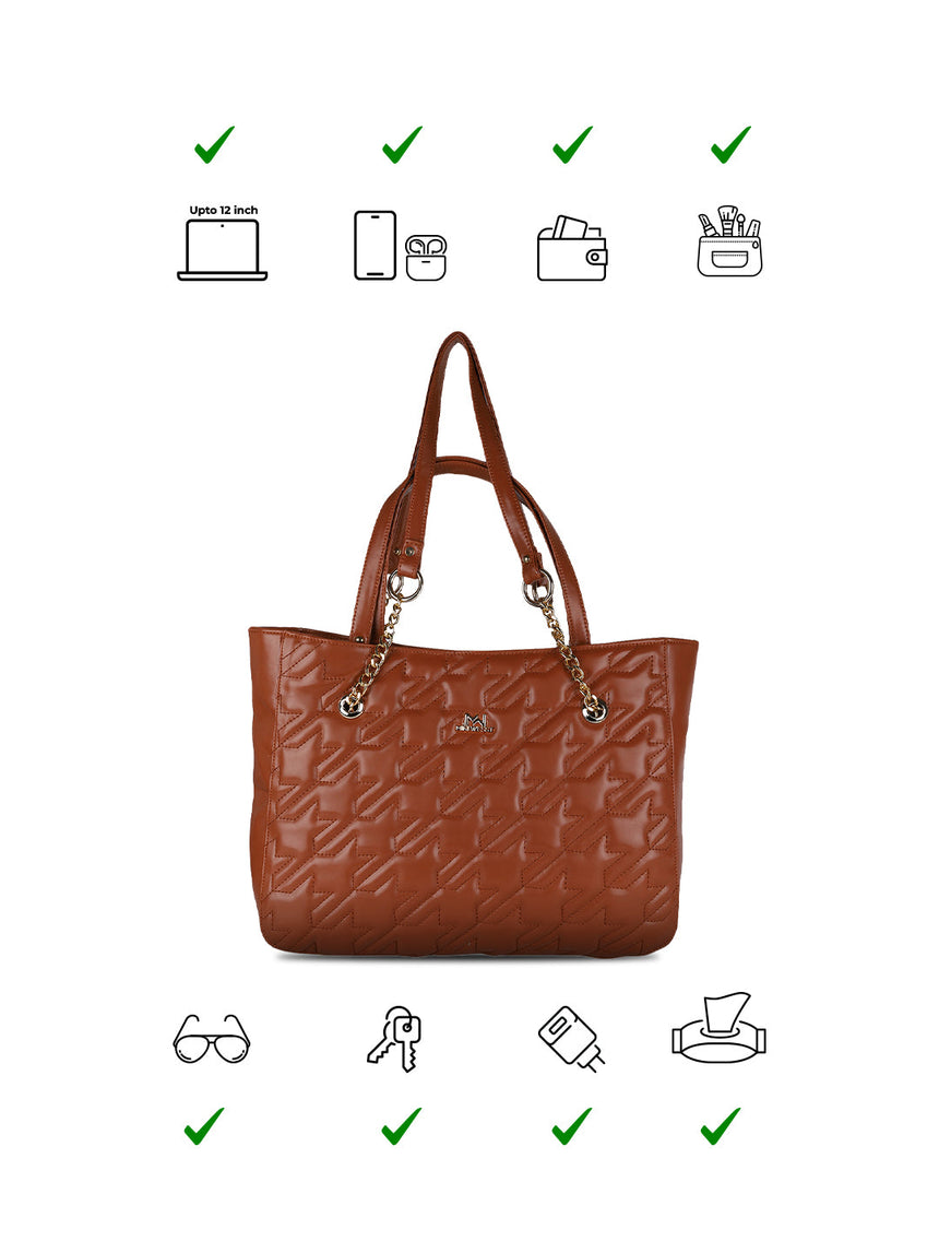 Madison Brown Tote