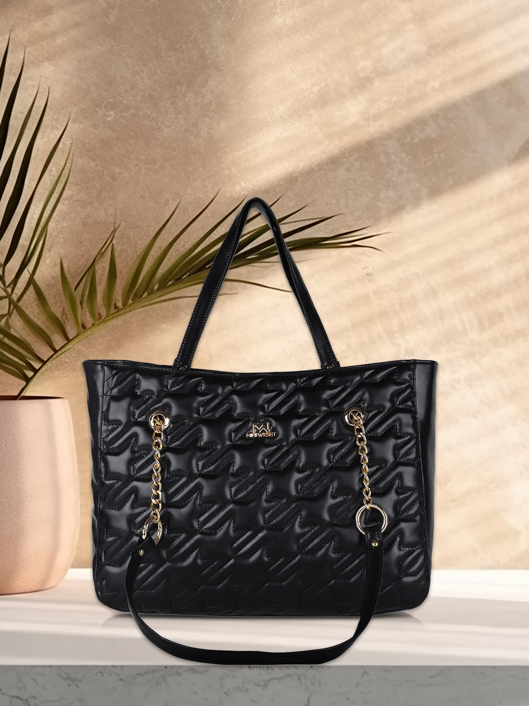 Madison Black Tote