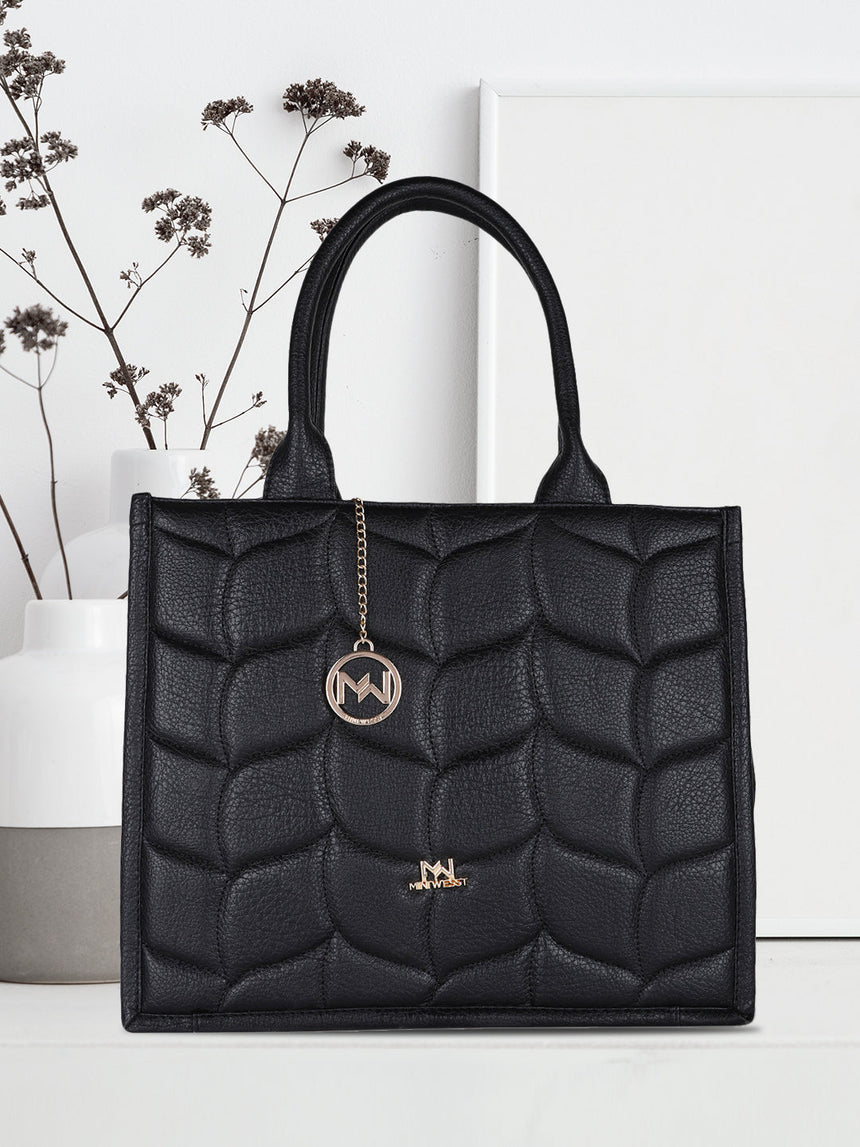 Henley Black Tote