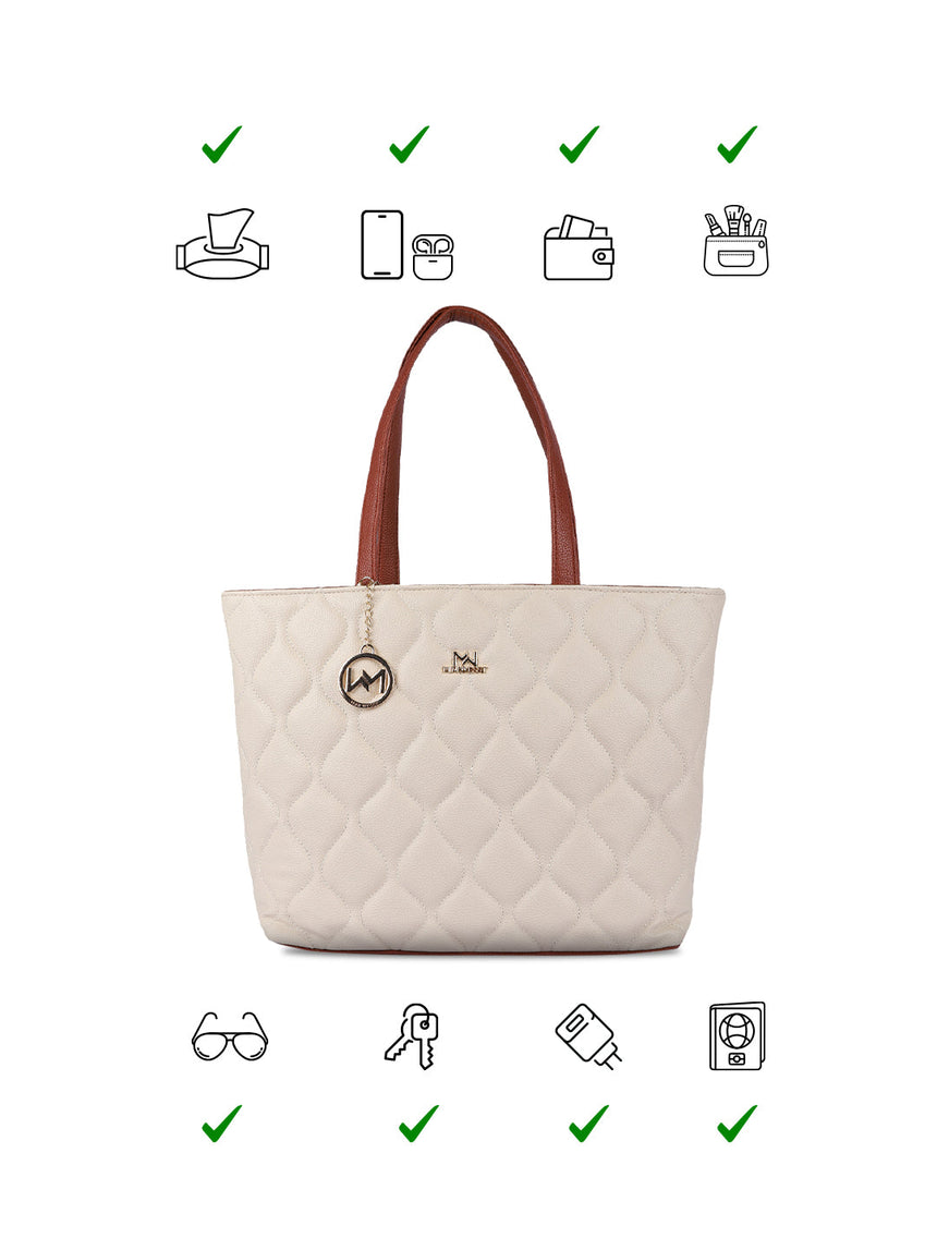 Rachel Beige Tote