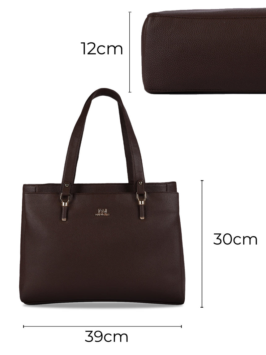 Dusk Till Dawn Brown Tote