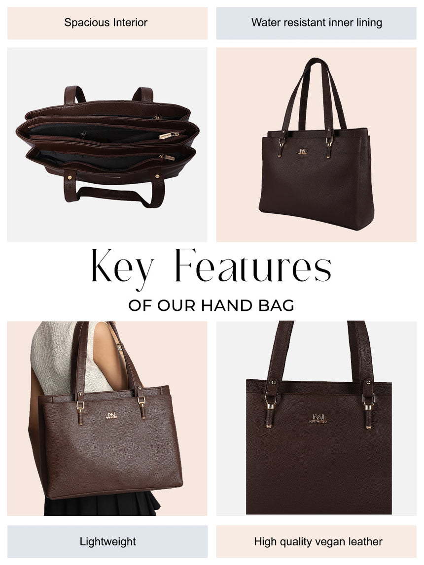 Dusk Till Dawn Brown Tote