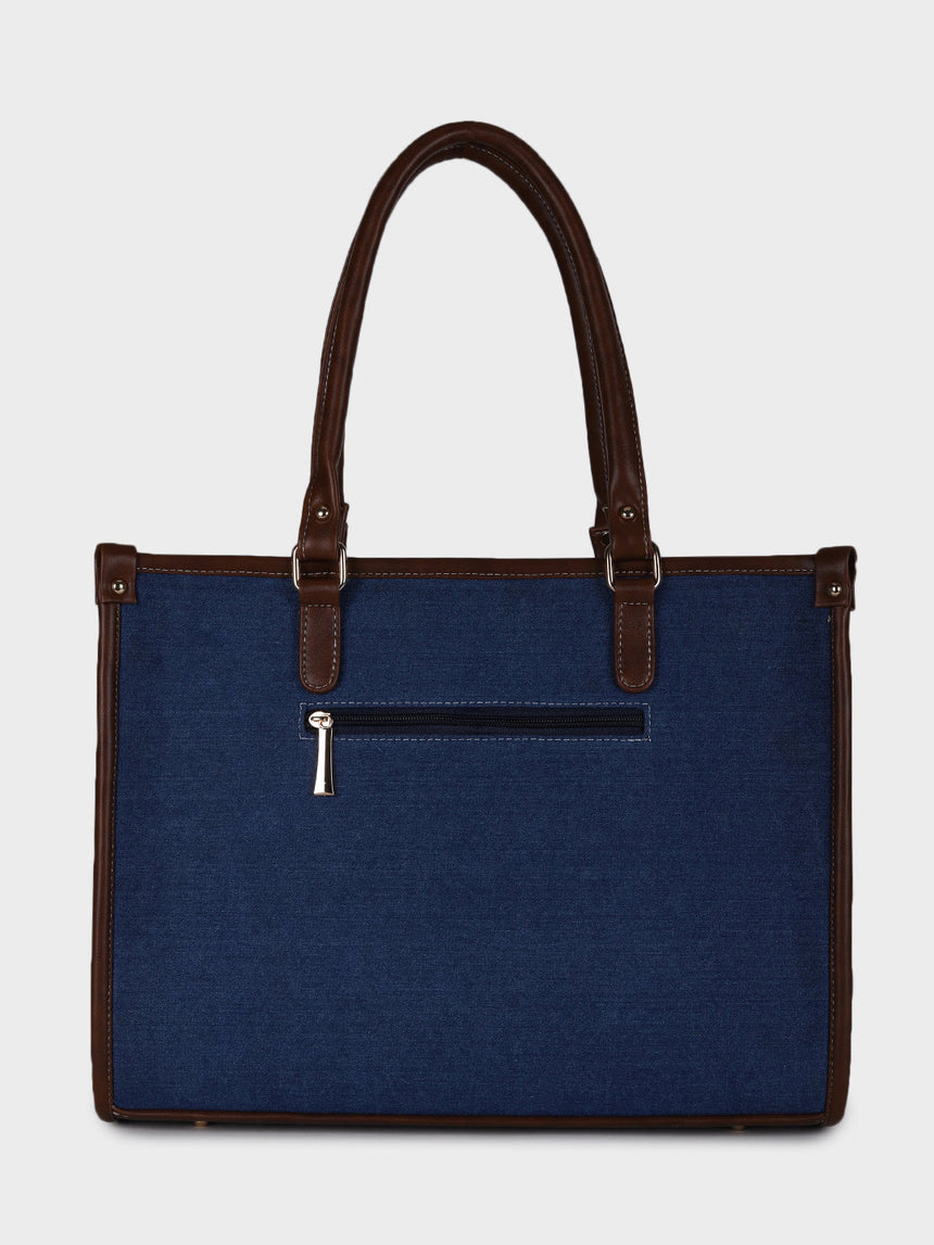 Freya Denim Tote Bag