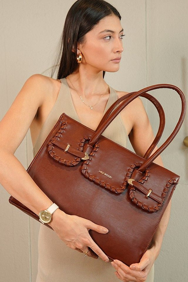 Bennet Brown Classic Tote Bag